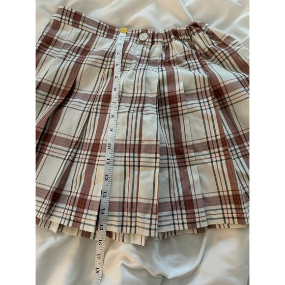 Aerie Preppy Plaid Pleated Mini Skirt School Girl, Size Small – TTPD Style! - Picture 7 of 8